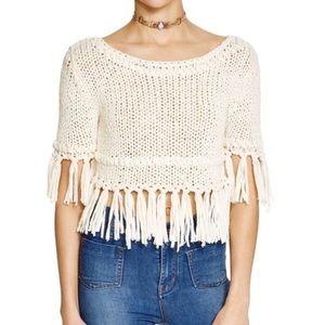 NWT cropped FP sweater medium